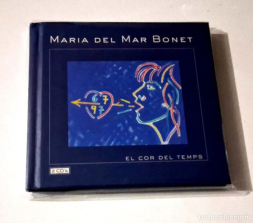 CDs de M&uacute;sica: MARIA DEL MAR BONET &rdquo;EL COR DEL TEMPS&rdquo; 2CD 34 TRACKS CD +BOOK +LIBRO