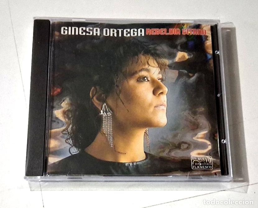 CDs de M&uacute;sica: GINESA ORTEGA &rdquo;REBELDIA GITANA&rdquo; CD 10 TRACKS