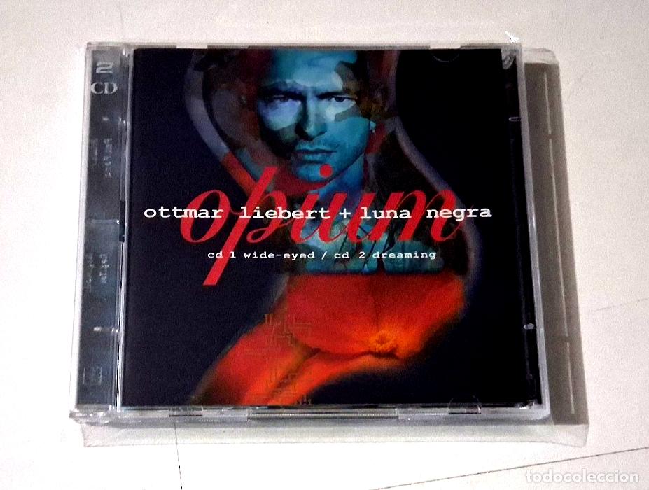 CDs de M&uacute;sica: OTTMAR LIEBERT + LUNA NEGRA &rdquo;OPIUM&rdquo; 2CD 32 TRACKS CD
