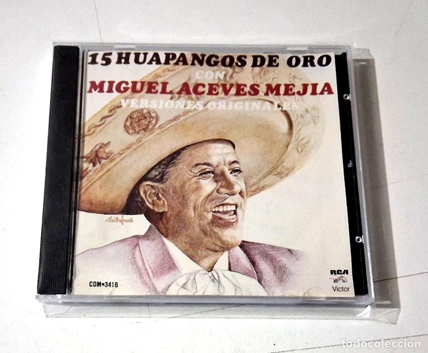 CDs de M&uacute;sica: MIGUEL ACEVES MEJIA &rdquo;15 HUAPANGOS DE ORO&rdquo; CD 15 TRACKS