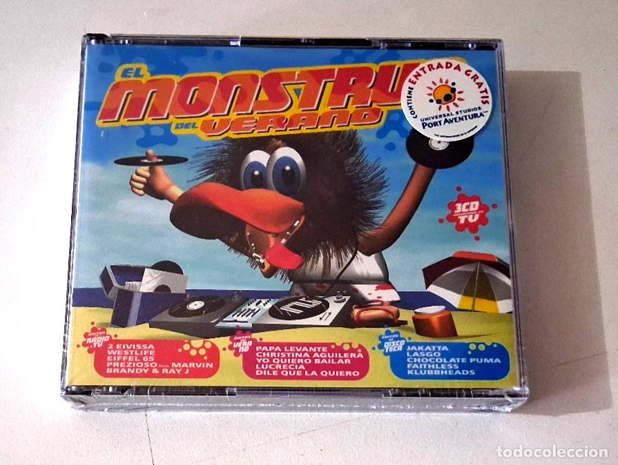 CDs de M&uacute;sica: CD &rdquo;EL MONSTRUO DEL VERANO&rdquo; 3CD 60 TRACKS PRECINTADO SEALED