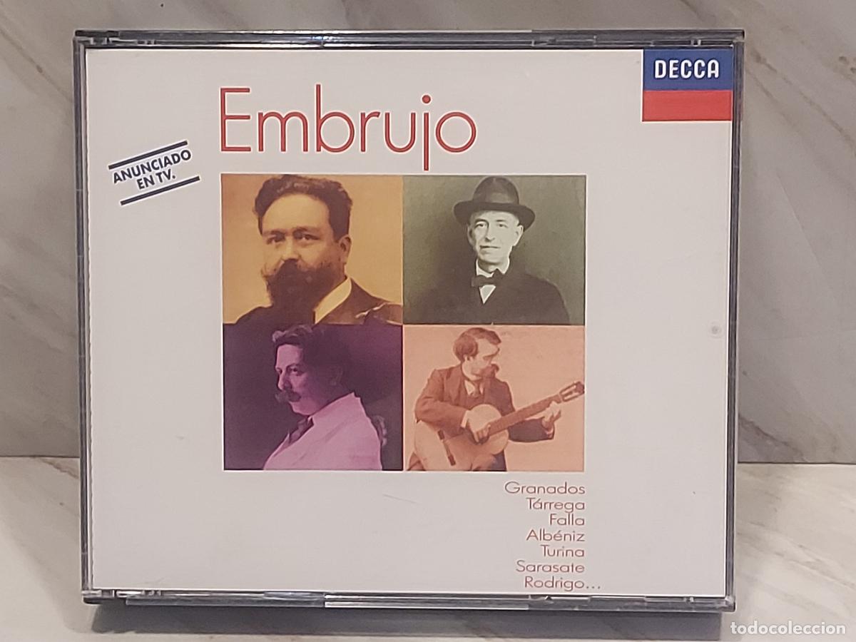 CDs de M&uacute;sica: EMBRUJO | ALB&Eacute;NIZ GRANADOS FALLA T&Aacute;RREGA RODRIGO | DOBLE CD DECCA | DE LUJO