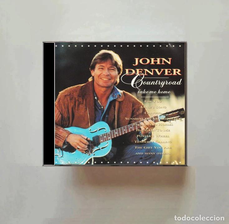 CDs de M&uacute;sica: JOHN DENVER. COUNTRYROAD TAKE ME HOME. CD.