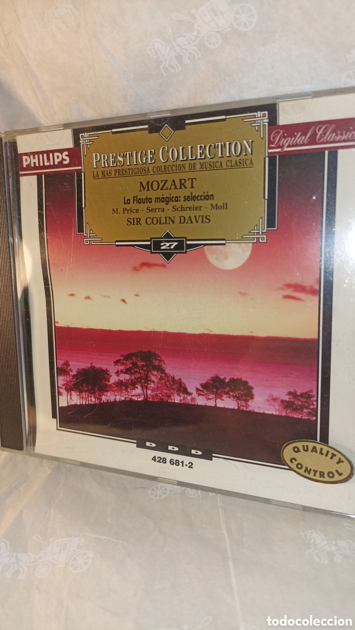 CDs de M&uacute;sica: La Flauta M&aacute;gica de Mozart dirigida por Sir Colin Davis,