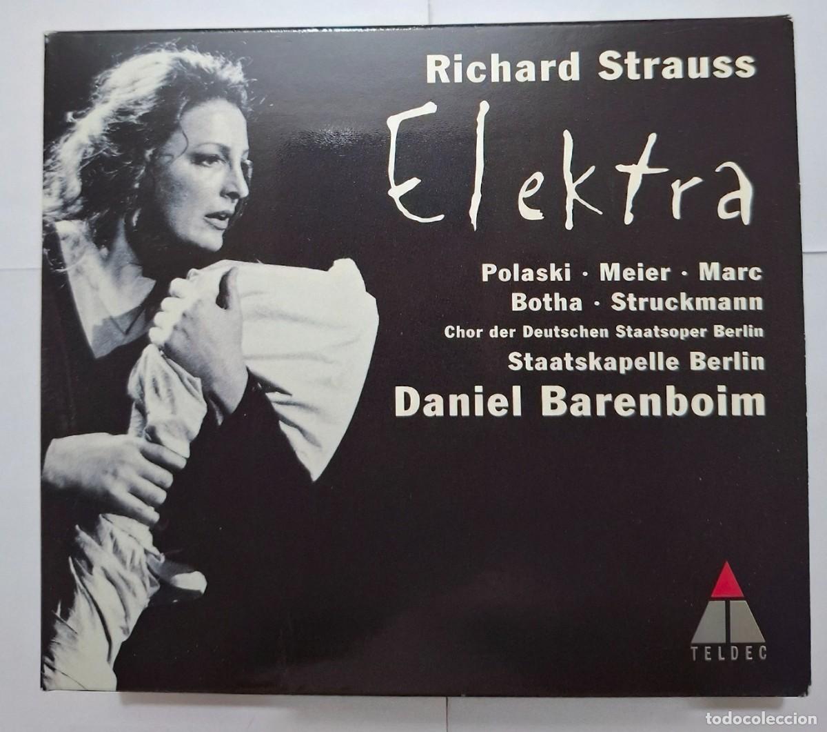 CDs de M&uacute;sica: RICHARD STRAUSS: ELEKTRA (TELDEC-2CD / Dirige: Daniel Barenboim)