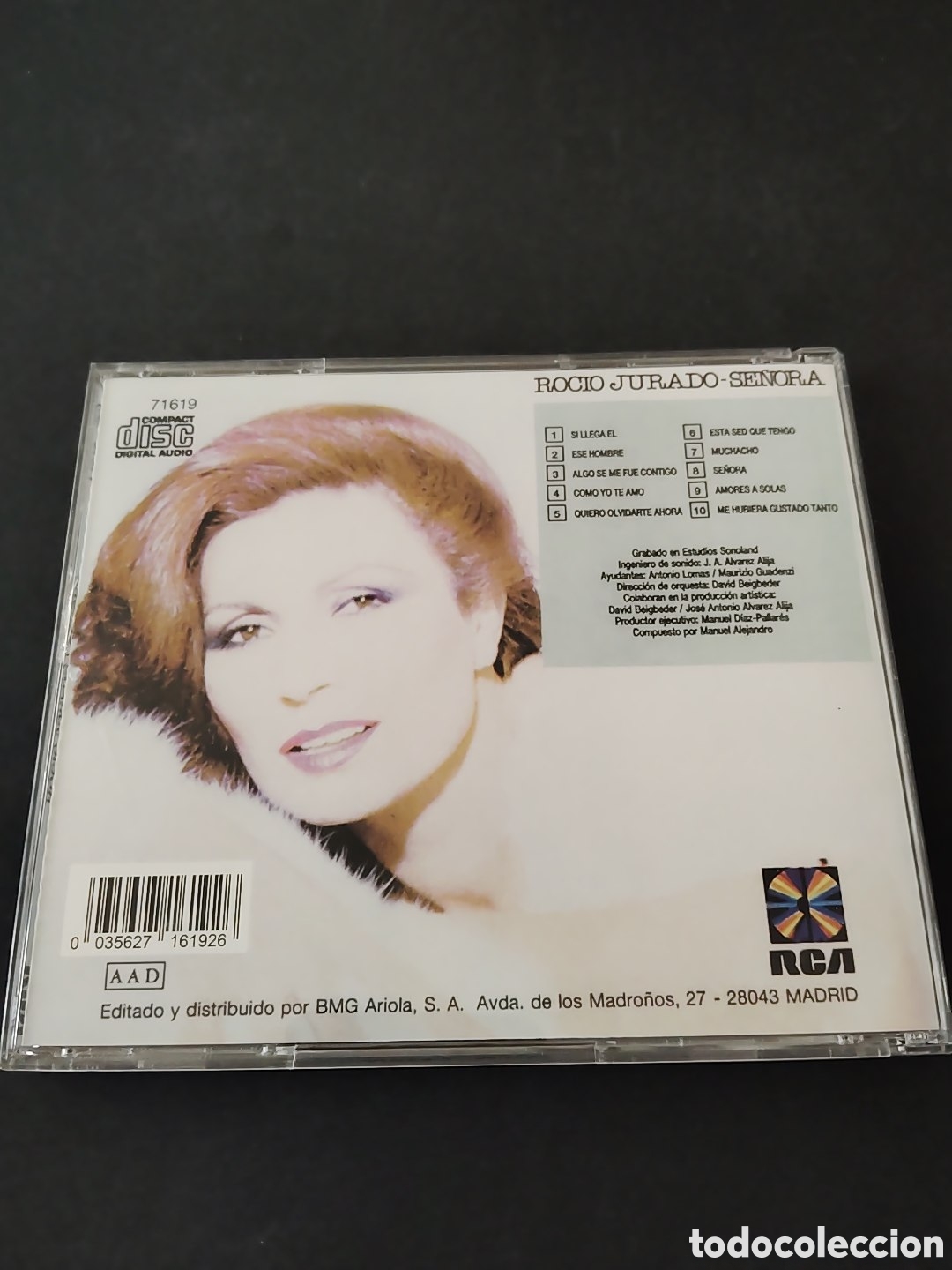 CDs de m&uacute;sica: CD Roc&iacute;o Jurado | Se&ntilde;ora - Foto 2