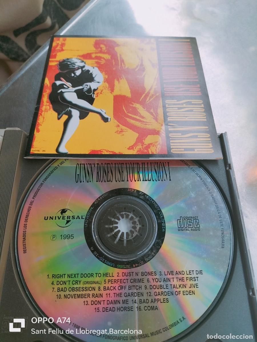 CDs de M&uacute;sica: RAR CD. GUNSN' ROSES. USE YOUR ILLUSION. MADE IN COLOMBIA