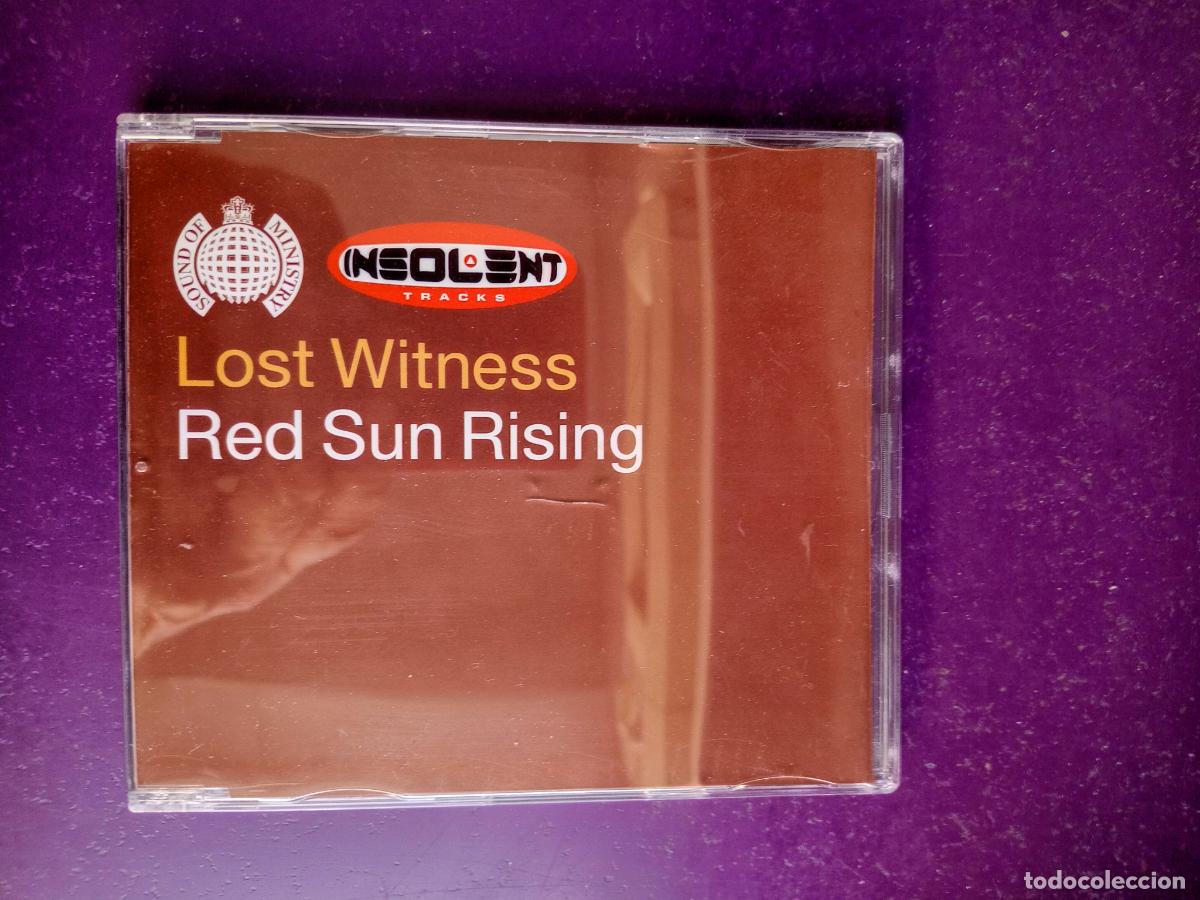 CDs de M&uacute;sica: Lost Witness &ndash; Red Sun Rising - CD MAXI INSOLENT 1999 - 3 MIXES - ELECTRONICA TRANCE 90'S