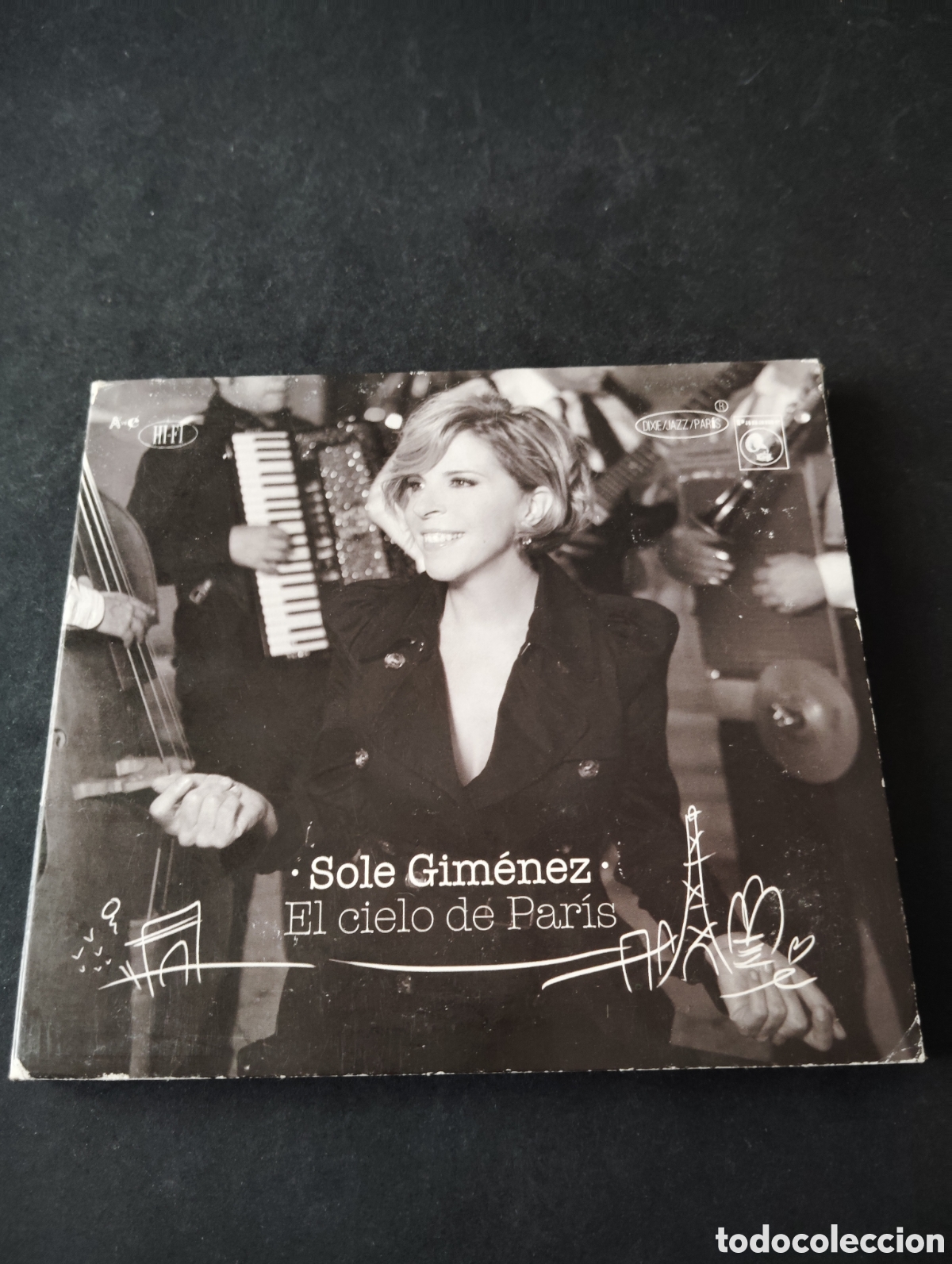 CDs de m&uacute;sica: CD de Sole Gim&eacute;nez | El cielo de Par&iacute;s - Foto 1