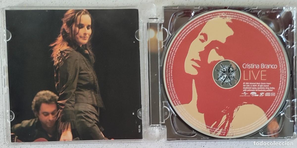 CDs de m&uacute;sica: CRISTINA BRANCO - LIVE (CD) 2006 - 20 TEMAS - Foto 2