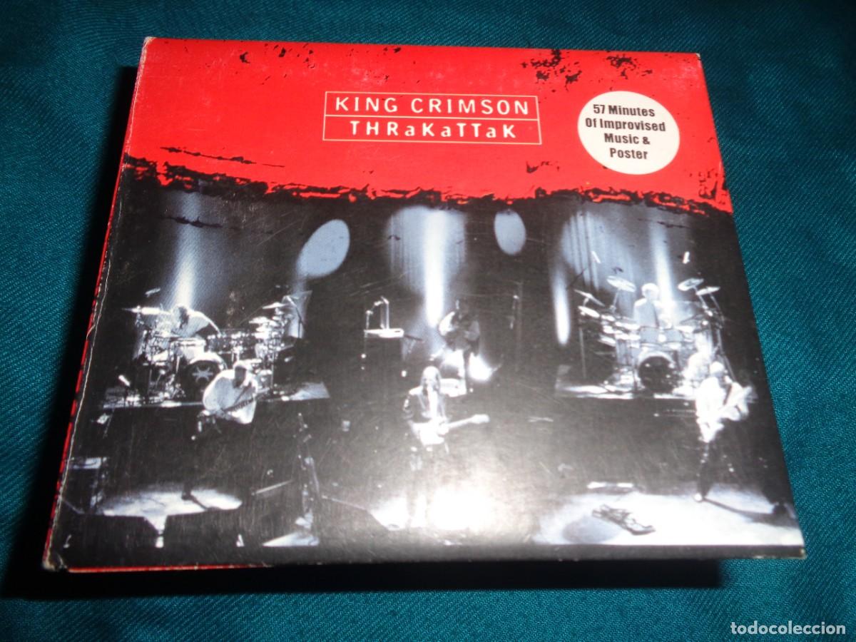 CDs de m&uacute;sica: KING CRIMSON. THRAKATTAK. CD+ POSTER. DIGIPACK, IMPECABLE (#) - Foto 1