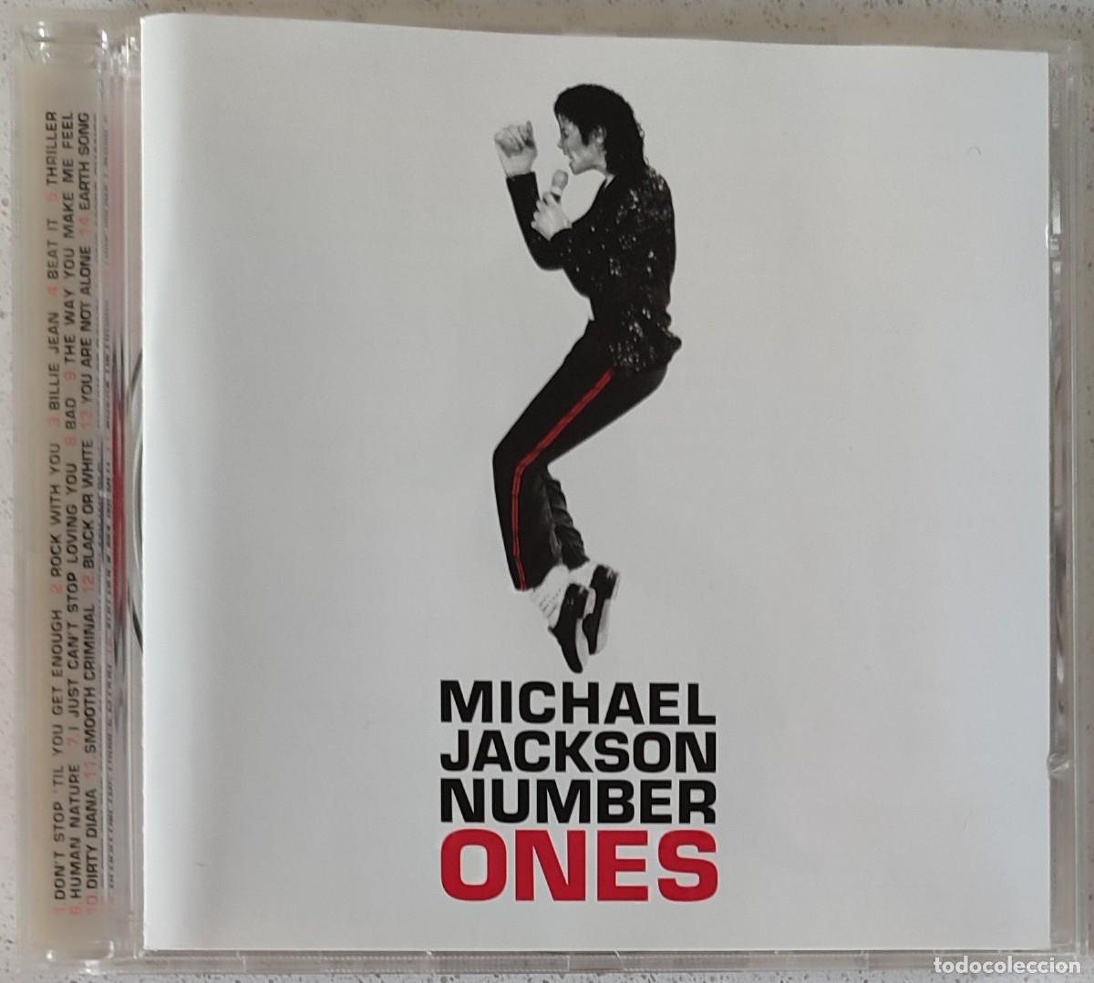 CDs de M&uacute;sica: MICHAEL JACKSON - NUMBER ONES (CD) 2023 - 18 TEMAS