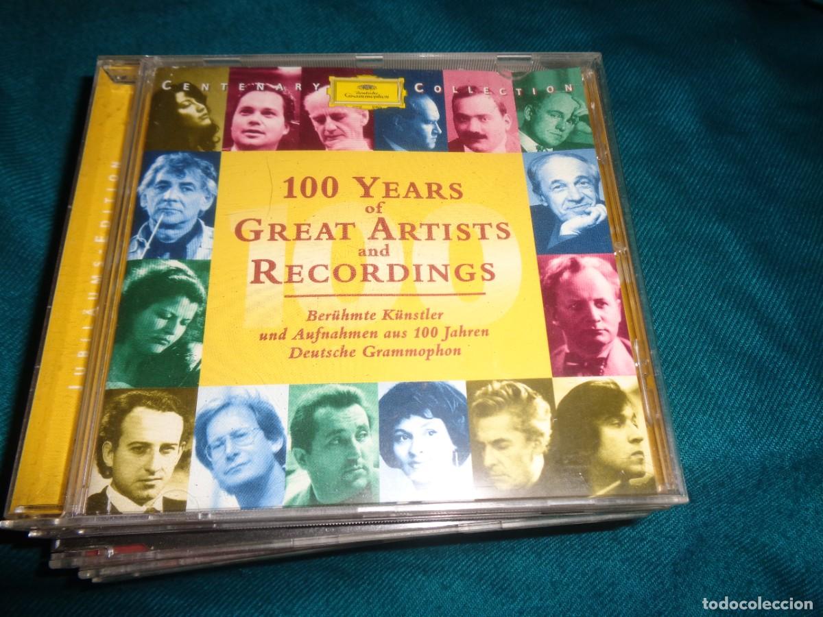 CDs de M&uacute;sica: 100 YEARS OF GREAT ARTISTS AND RECORDINGS .: CARUSO, BOHM, BOULEZ, JOCHUM.... CD
