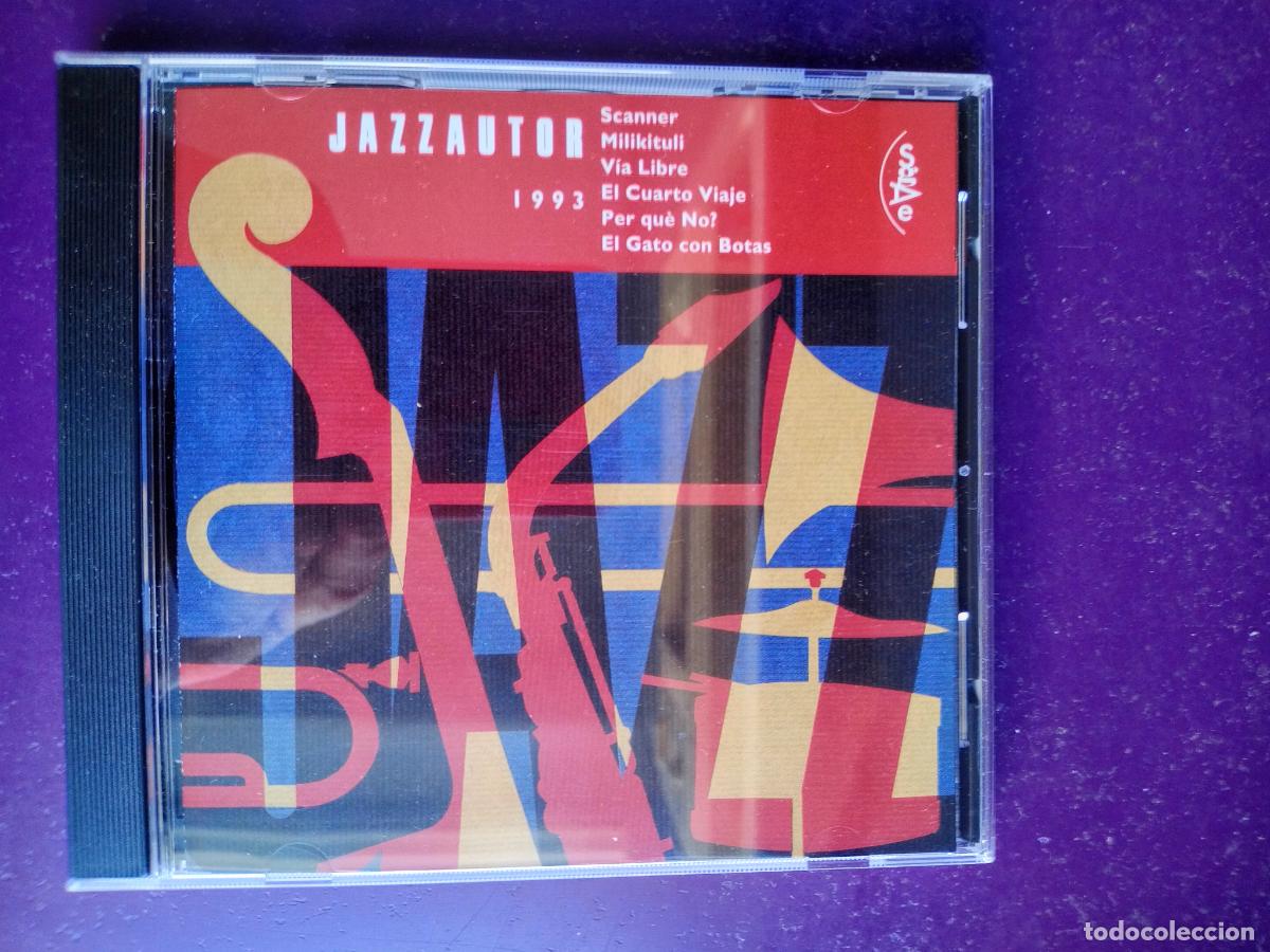 CDs de M&uacute;sica: JAZZAUTOR 1993 - CD SGAE - SIN USO - VIA LIBRE, SCANNER, MILIKITULI, EL CUARTO VIAJE, EL GATO CON BO