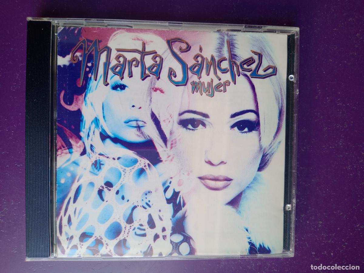 CDs de M&uacute;sica: Marta S&aacute;nchez &ndash; Mujer - CD MERCURY 1993 - SIN APENAS USO - DISCO POP 90'S