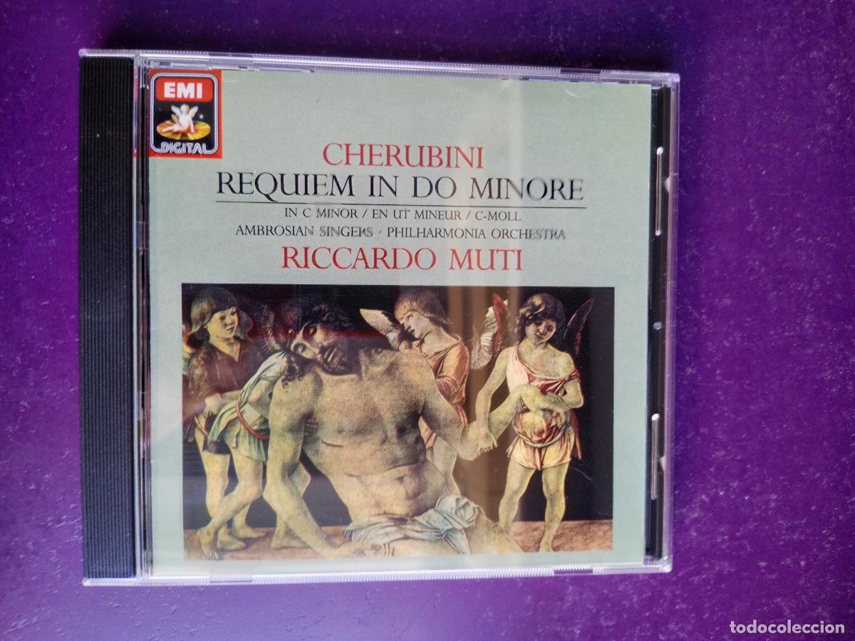 CDs de M&uacute;sica: Cherubini Requiem In Do Minore - CD EMI 1987 - SIN USO - clasica, barroco - Riccardo Muti