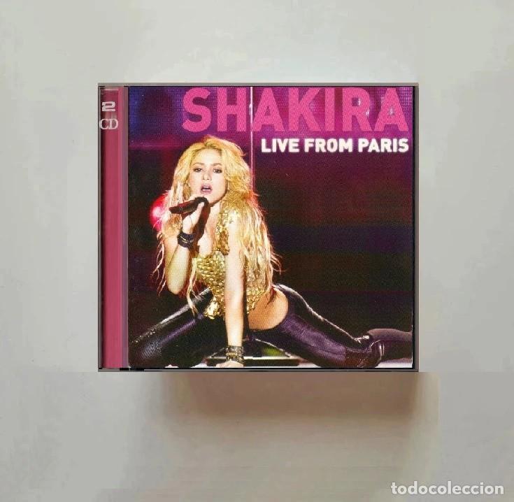 CDs de m&uacute;sica: [CD+DVD]. SHAKIRA. LIVE FROM PARIS. - Foto 1
