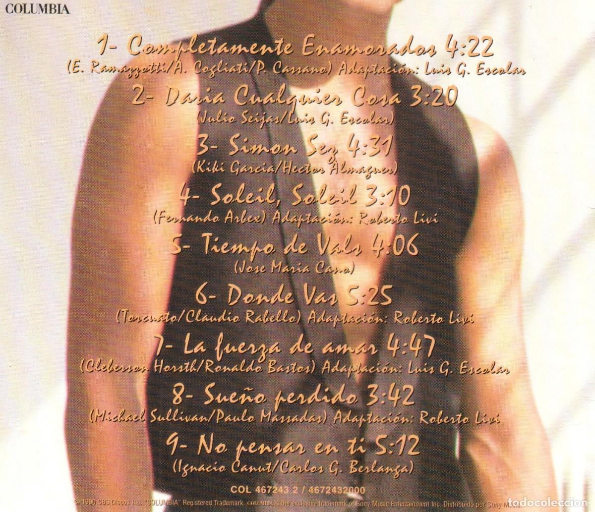 CDs de m&uacute;sica: CHAYANNE. TIEMPO DE VALS. CD. - Foto 2