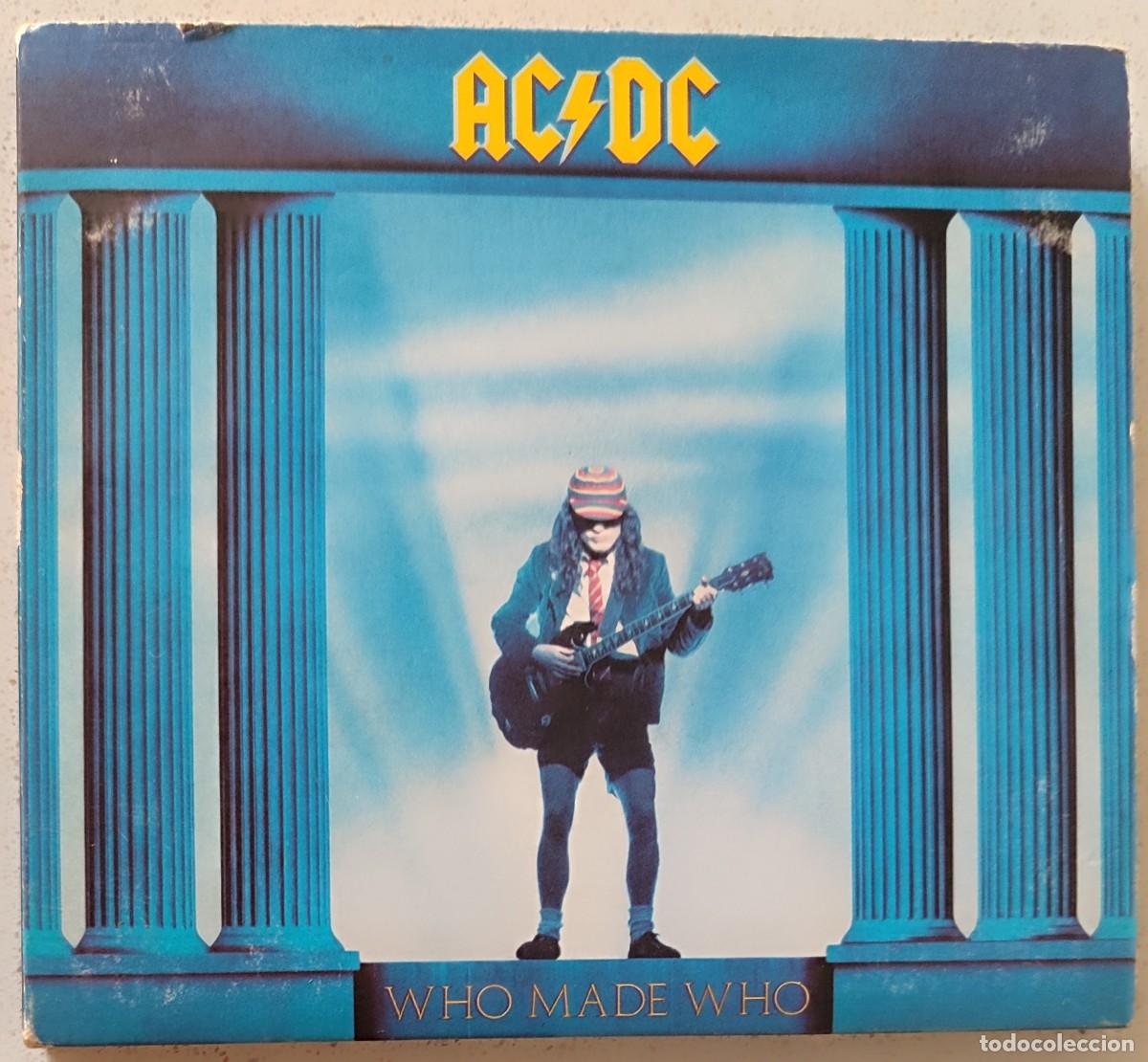 CDs de M&uacute;sica: AC/DC - WHO MADE WHO (CD) 2003 - 9 TEMAS - REEDICION - REMASTERIZADO - DIGIPAK -