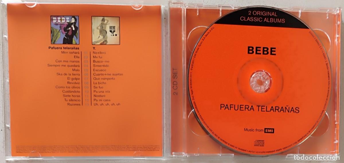 CDs de m&uacute;sica: BEBE - PAFUERA TELARA&Ntilde;AS - Y. (2CD) 26 TEMAS - - Foto 2