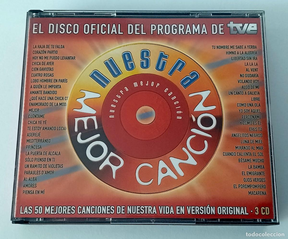 CDs de m&uacute;sica: CD FAT BOX VARIOS - NUESTRA MEJOR CANCI&Oacute;N (PROGRAMA DE TVE) - Foto 1
