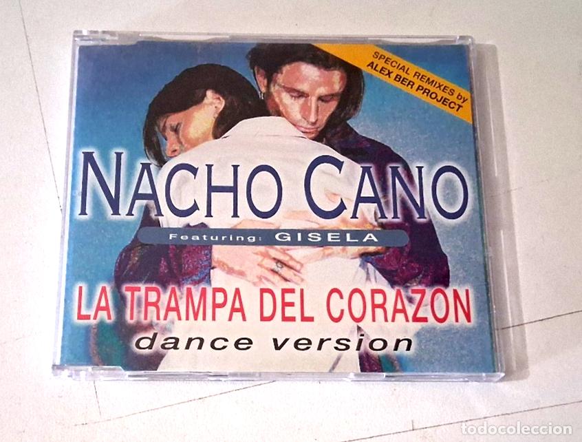CDs de M&uacute;sica: NACHO CANO & GISELA &rdquo;LA TRAMPA DEL CORAZON&rdquo; CD SINGLE 2 TRACKS