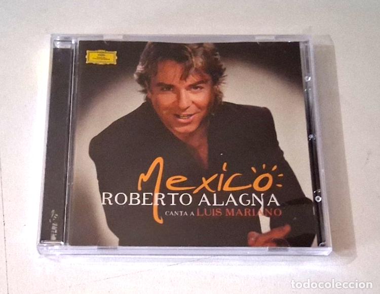 CDs de M&uacute;sica: ROBERTO ALAGNA &rdquo;MEXICO CANTA A LUIS MARIANO&rdquo; CD 17 TRACKS