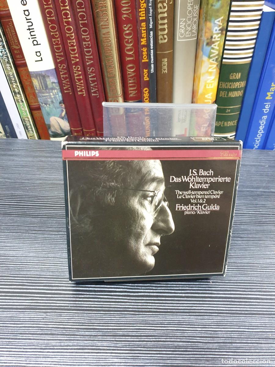 CDs de M&uacute;sica: Das Wohltemperierte Klavier, Vol. 1 & 2 (Caja 3 CDs) J.S. Bach / Friedrich Gulda