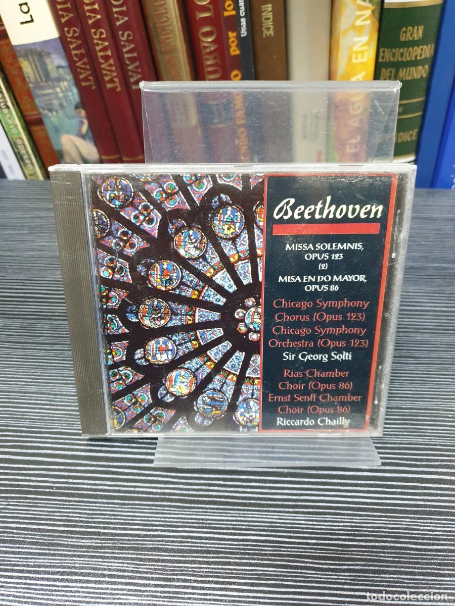 CDs de M&uacute;sica: Missa Solemnis (2) / Misa en Do Mayor, Op. 86 Beethoven / Sir Georg Solti, R. Chailly