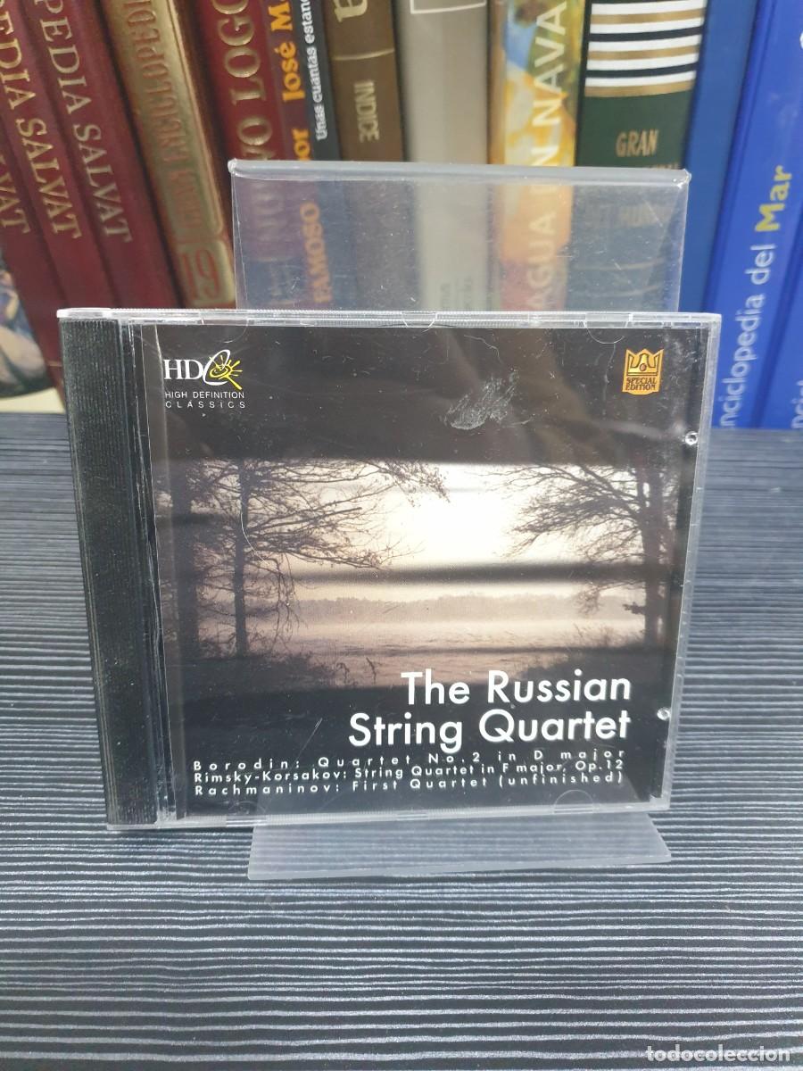 CDs de M&uacute;sica: Borodin: Quartet No.2 / Rimsky-Korsakov: F major / Rachmaninov The Russian String Quartet (Serie HD