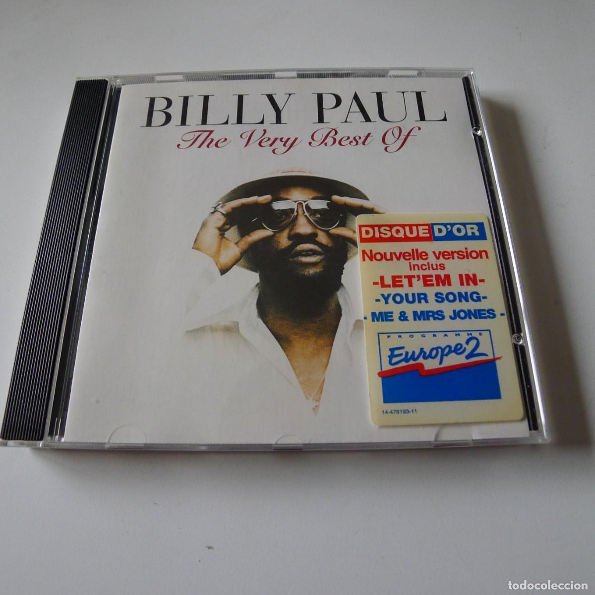 CDs de M&uacute;sica: BILLY PAUL : THE VERY BEST OF CD