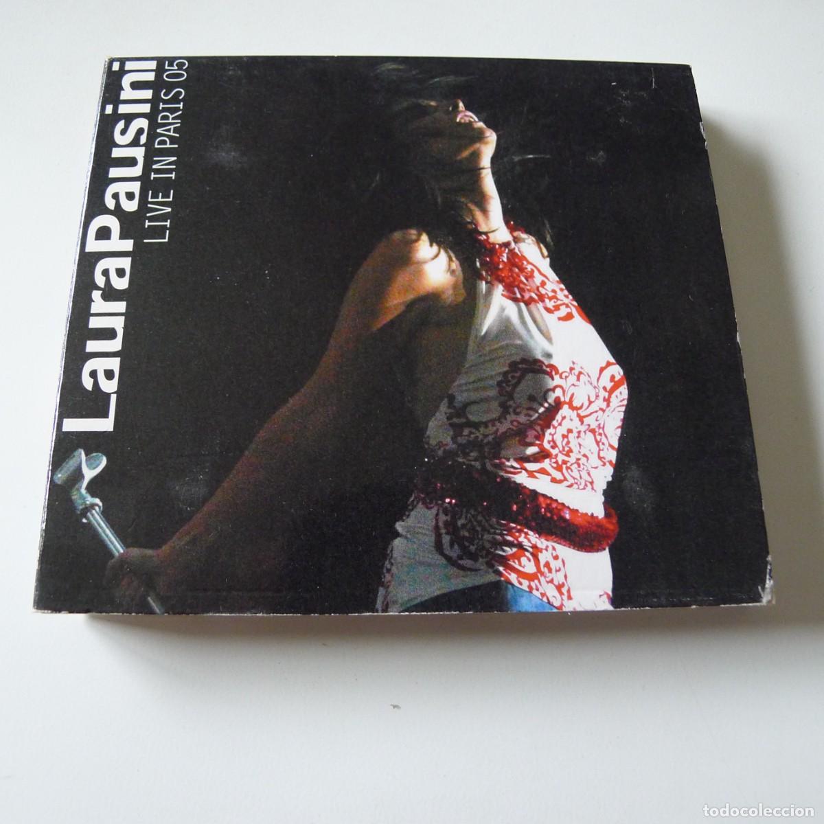 CDs de M&uacute;sica: LAURA PAUSINI - LIVE IN PARIS 05 - CD + DVD VIDEO - 2005 DIGIPAK 3 PANELES Y BOOKLET