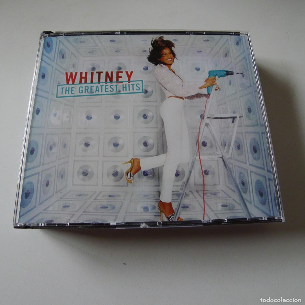 CDs de M&uacute;sica: WHITNEY HOUSTON - THE GREATEST HITS - DOBLE CD + LIBRITO - ARISTA 2000.