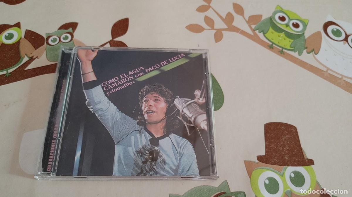 CDs de M&uacute;sica: CAMARON CON PACO DE LUCIA Y TOMATITO-CD COMO EL AGUA
