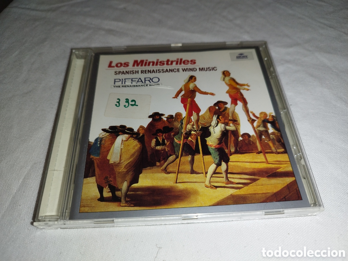 CDs de M&uacute;sica: CD. PIFFARO: LOS MINISTRILES. SPANISH RENAISSANCE WIND MUSIC. DEUTSCHR GRAMMOPHON, 1997.