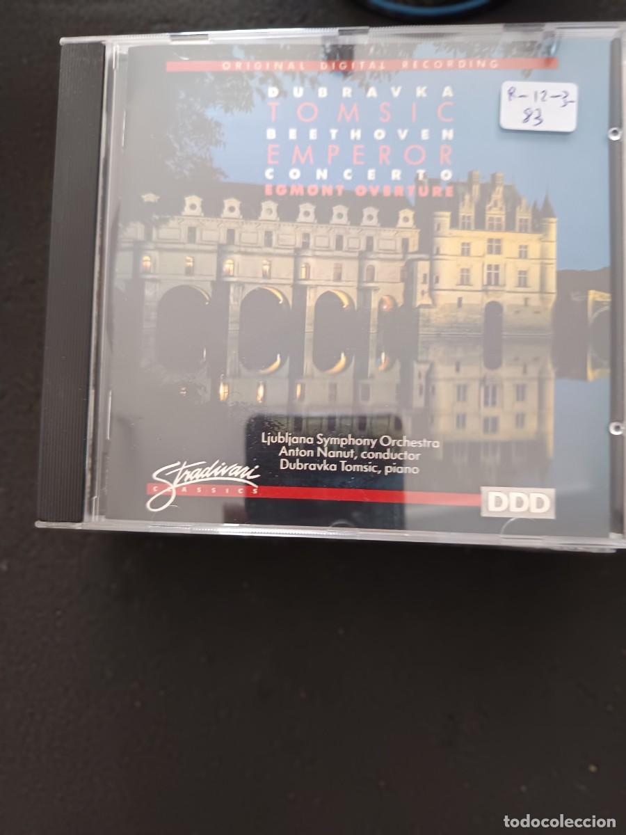 CDs de M&uacute;sica: BEETHOVEN: EGMONT OVERTURE / PIANO CONCERTO 5 &rdquo;EMPEROR&rdquo;.- PIANO: DUBRAVKA TOMSIC, DIR.: ANTON NANUT