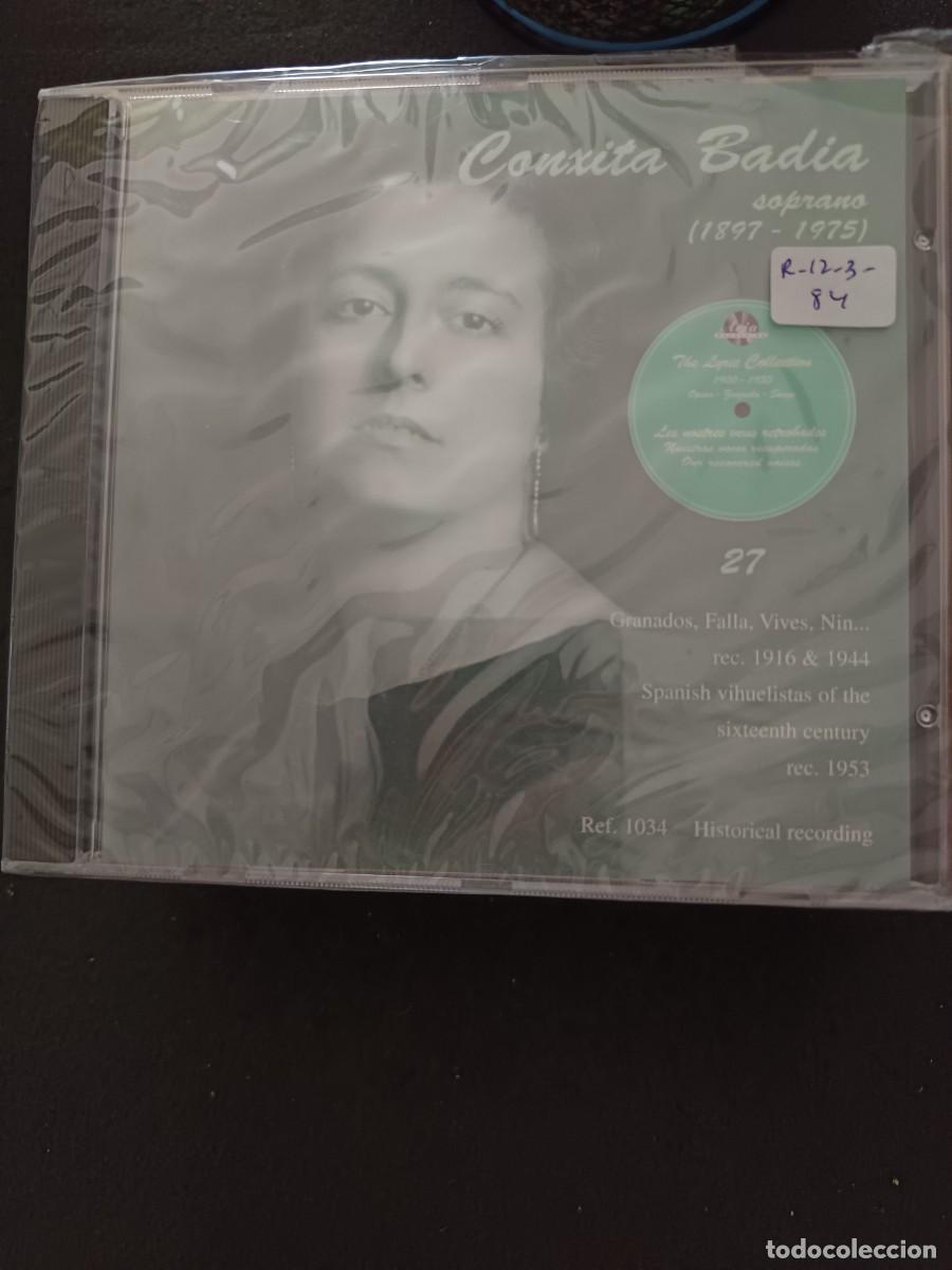 CDs de M&uacute;sica: LES NOSTRES VEUS RETROBADES. NUESTRAS VOCES RECUPERADAS, 27. CONXITA BADIA, SOPRANO, 1897-1975)