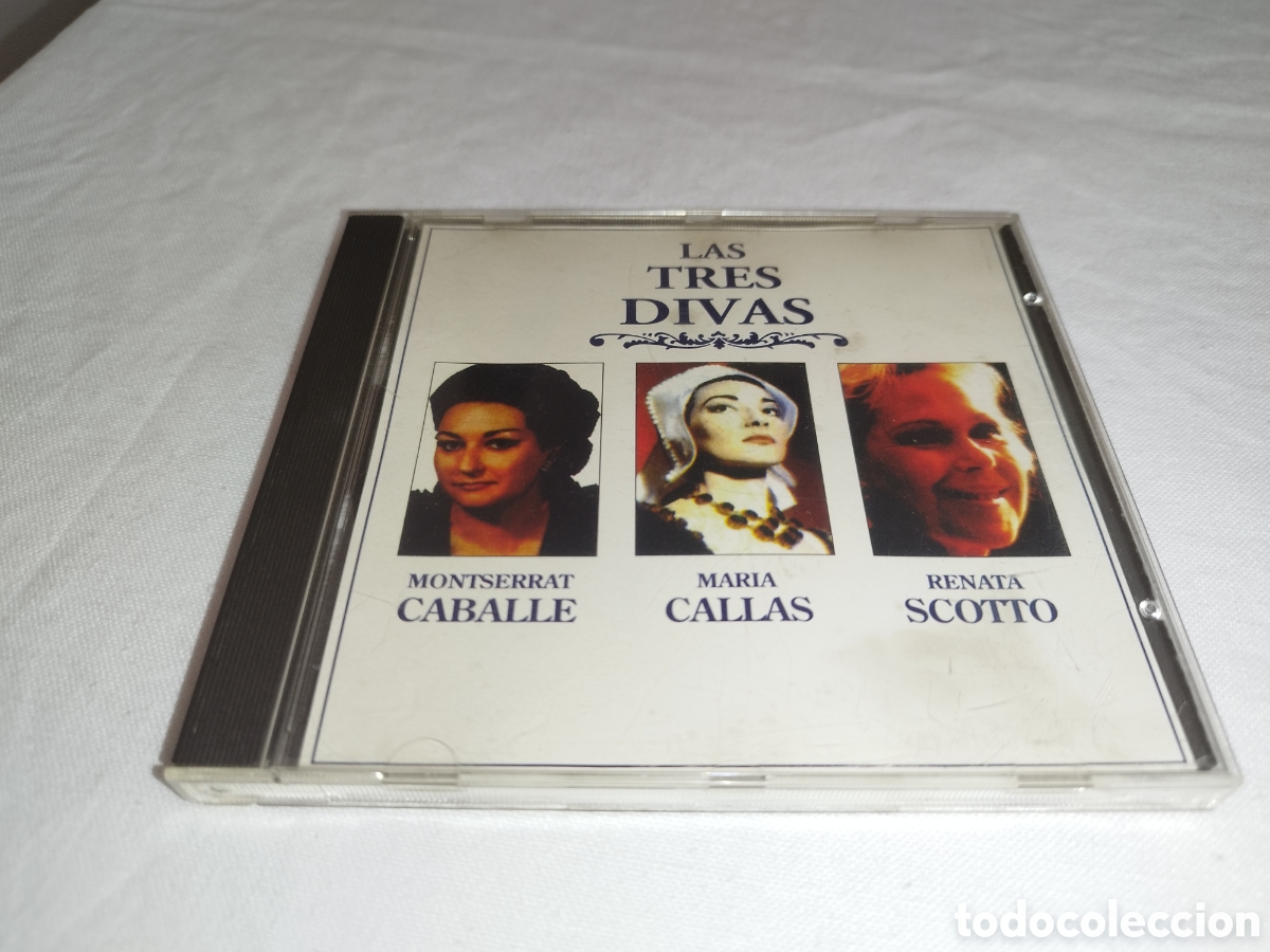 CDs de M&uacute;sica: CD. LAS TRES DIVAS.- CABALLE / CALLAS / SCOTTO. BARSA PROMOCIONES, 1995