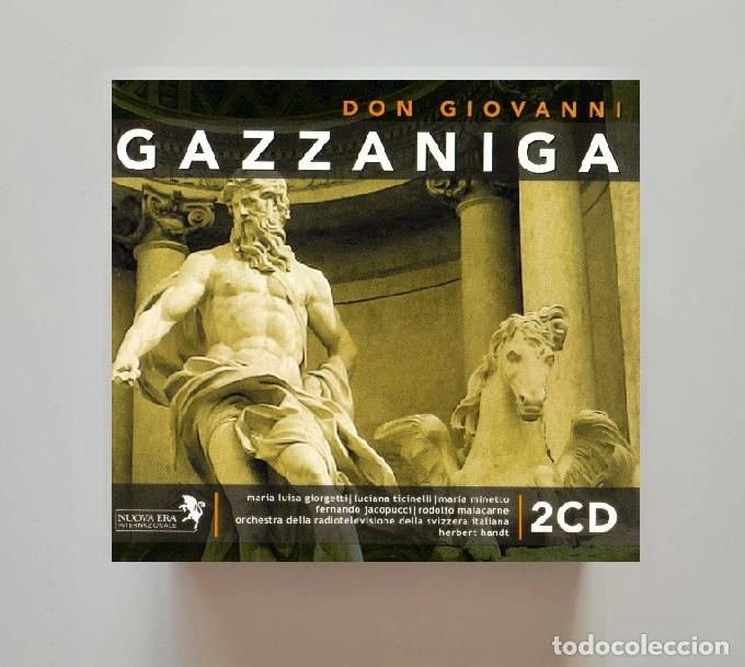 CDs de M&uacute;sica: G294 - [SET DOBLE CD+LIBRETO+ESTUCHE]. GIUSSEPPE GAZZANIGA. DON GIOVANNI.