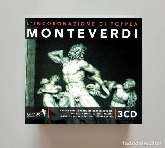 CDs de M&uacute;sica: G293 - [SET TRIPLE CD+LIBRETO+ESTUCHE]. CLAUDIO MONTEVERDI. L'INCORNAZIONE DI POPPEA.