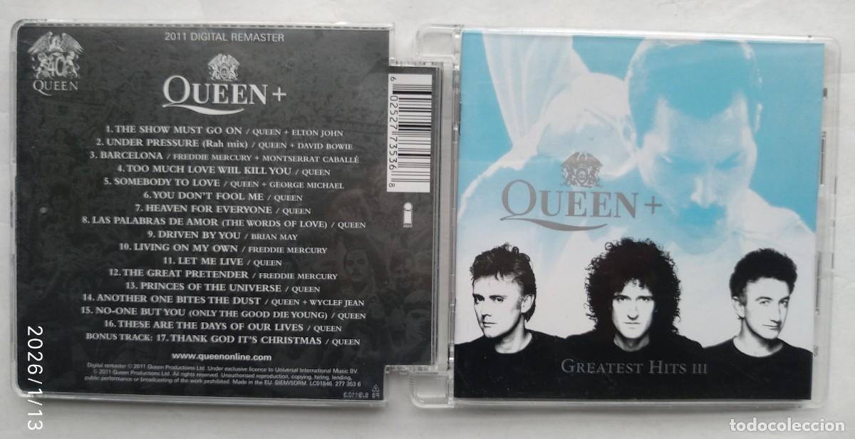 CDs de m&uacute;sica: QUEEN. GREATEST HITS. CD III. - Foto 1
