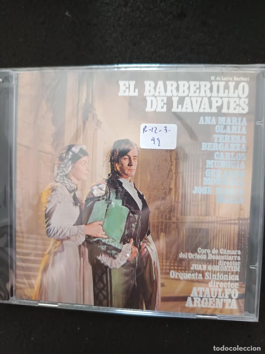 CDs de M&uacute;sica: ELBARBERILLO DE LAVAPIES. DIR.: ATAULFO ARGENTA