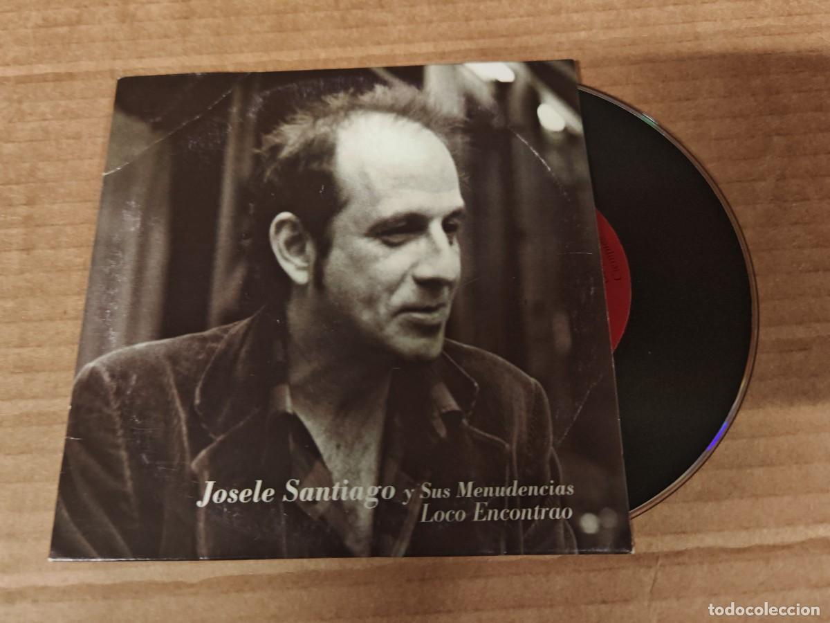CDs de M&uacute;sica: JOSELE SANTIAGO Y SUS MENUDENCIAS Loco encontrao CD SINGLE PROMO PRECINTADO 2008 LOS ENEMIGOS 4TEMAS