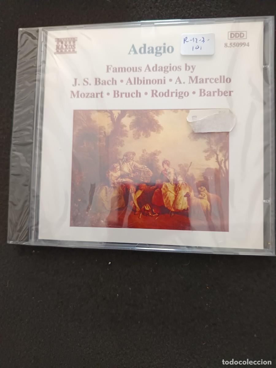 CDs de M&uacute;sica: ADAGIO. FAMOUS ADAGIOS BY J. S. BACH, ALBINONI, A. MARCELLO, MOZART, BRUCH, RODRIGO, BARBER