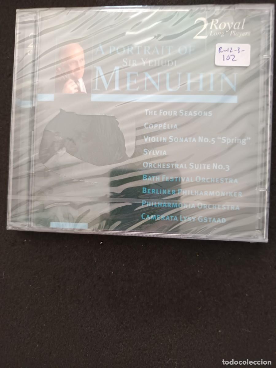 CDs de M&uacute;sica: 2 CD. A PORTRAIT OF SIR YEHUDI MENUHIN. 2 CD