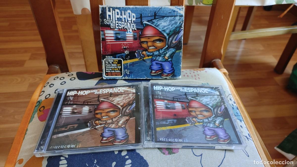 CDs de M&uacute;sica: HIP HOP SOLO EN ESPA&Ntilde;OL -CAJA BOX CON TRES CD