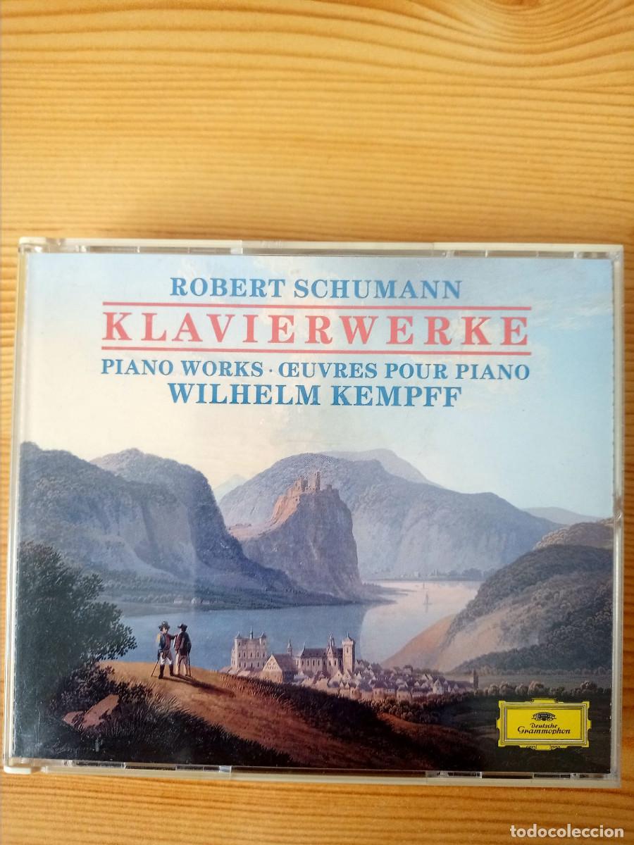 CDs de M&uacute;sica: Wilhelm Kempff &ndash; Schumann: Piano Works &ndash; Box 4 CD Deutsche Grammophon 435 045-2