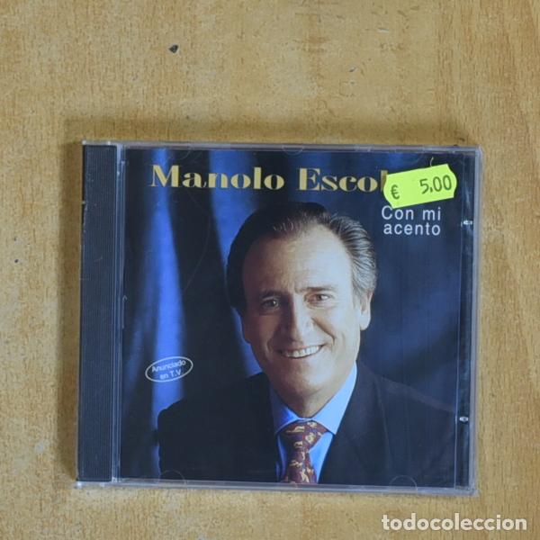 CDs de m&uacute;sica: MANOLO ESCOBAR - CON MI ACENTO - CD
