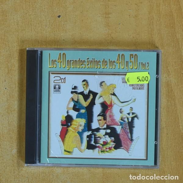 CDs de m&uacute;sica: VARIOS - LOS 40 GRANDES EXITOS DE LOS 40 Y 50 VOL 2 - CD