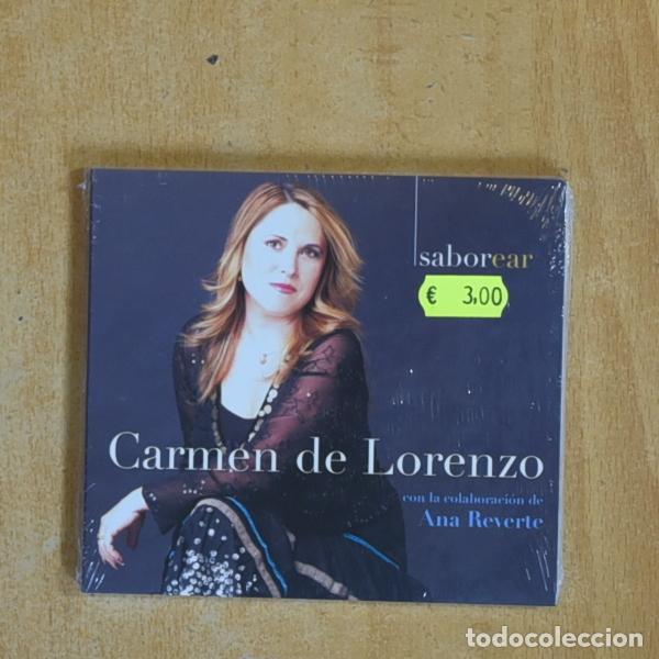 CDs de m&uacute;sica: CARMEN DE LORENZO - SABOREAR - CD